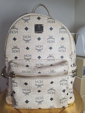 MCM Stark Backpack Visetos AUTHENTIC CERTIFICATED